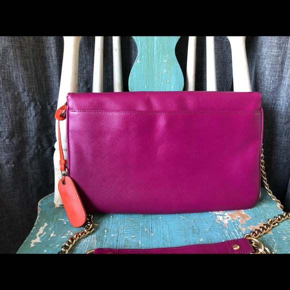 Cynthia Rowley Envelope Bag EUC - Picture 3 of 5